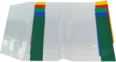Produktbild von Verstellbare Hülle für Buch, Notebook 5 Stück 243 x 330-355 mm