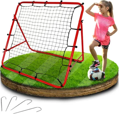 Image de Rebounder Football Trainer filet de but de football portable pour enfants