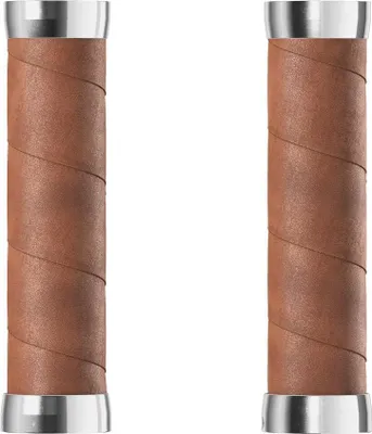 Obrázok produktu pre Štíhle kožené rukoväte 130/130 - tmavohnedé