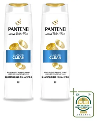 Imagen del producto de 2 champús Pantene Pro-V Classic Clean - 250 ml - Pack de 2 unidades