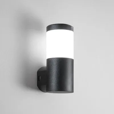 Produktbild von Wandleuchte Außenbereich Garten Zylinder IP65 für E27 Glühbirne