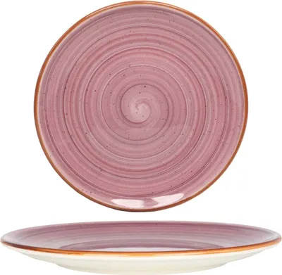 Image de Bonna Assiette à dessert - Aura Blackberry - Porcelaine - 23 cm