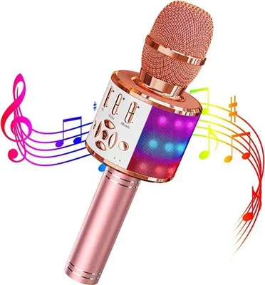 Produktbild von Kinder-Mikrofon, dynamische Mikrofone für Kinder, Spielzeug für Jungen und Mädchen ab 4 Jahren, zu Hause, Party, Karaoke