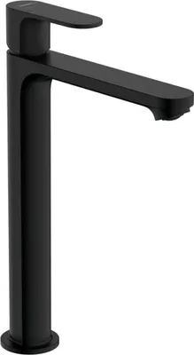 Zdjęcie produktu dla Hansgrohe Rebris S - Bateria umywalkowa, z wylewką, CoolStart, EcoSmart, czarny matowy 72590670