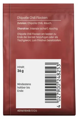 Produktbild von Chipotle Chili Flocken
