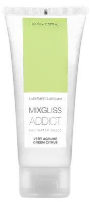 Image de Mixgliss - Lubrifiant Base D'eau Saveur Agrumes 70 Ml