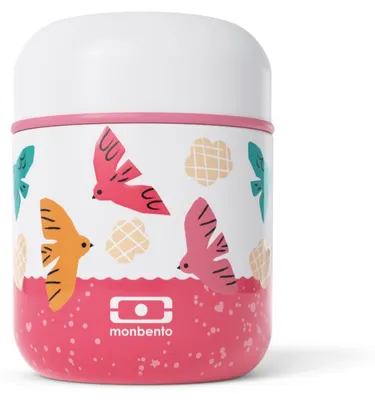 Zdjęcie produktu dla Monbento - Termos obiadowy dziecięcy Capsule Graphic Birds 280ml