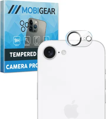Produktbild von Mobigear iPhone 17e Panzerglas Gehärtetes Glas Kameralinsen Schutz - Hüllenfreundlich