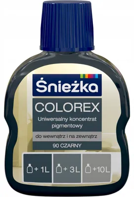 Produktbild von Universelles Farbpigment-Konzentrat Schwarz Matt 100 ml zum Abtönen von Innen- & Außenfarben