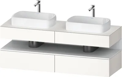 Produktbild von DURAVIT QA4779018840000 QTG KWTU WH Ek. 1600x550x600 Wß Smt
