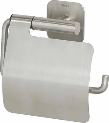 Produktbild von Tiger Toilettenpapierhalter Colar mit Deckel ohne Bohren 1314130946