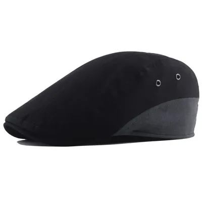 Zdjęcie produktu dla Stylowy męski beret UL-26089 - Czarny KP26089