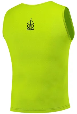 Produktbild von 10 Stück OMKA Fußball Leibchen Trainingsleibchen Markierungshemd Fußballleibchen für Kinder Jugend und Erwachsene, Farbe:Gelb, Bibs:Senior (L)