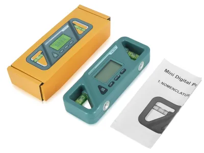 Produktbild von Digitaler Billet Torpedo Level Winkelmesser ABS 90 Grad grün