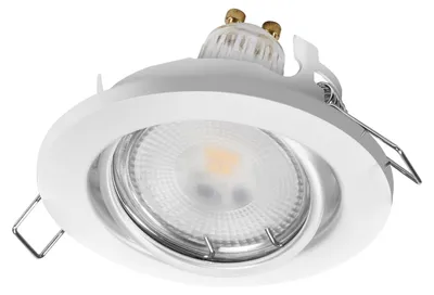 Zdjęcie produktu dla OSRAM 4099854631719 Zestaw reflektorów typu spot do montażu wpuszczanego, oprawka GU10, moc 4,5W, barwa 2700K (biała ciepła), obrotowa