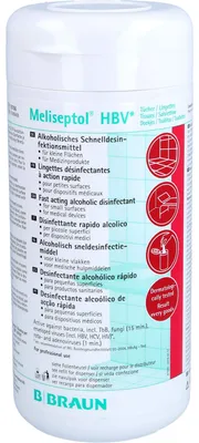 Produktbild von Meliseptol HBV-Tücher, 100 St. Tücher