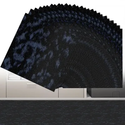 Obrázok produktu pre VINYLOVÁ PODLAHA, SEBALEPIACA, PVC, 30x30 cm, ANTRACIT, 5,02 m²