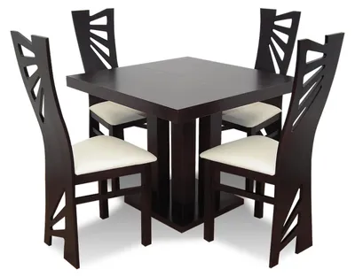 Immagine prodotto di Set di sedie Tavolo + 4 sedie Soggiorno Sala da pranzo Allungabile fino a 240 cm