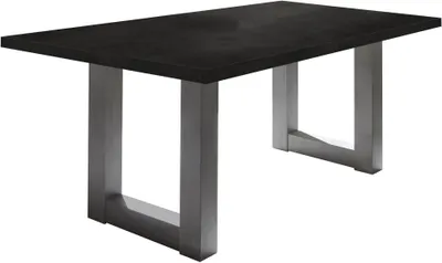 Produktbild von Esszimmertisch Eila 4 180 x 90 x 75 Esstisch Graphit/Schwarzstahl 13353-180