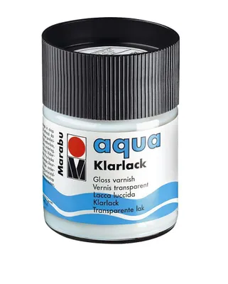 Obrázok produktu pre 6x Marabu 1135 05 000 aqua číry lak 50 ml