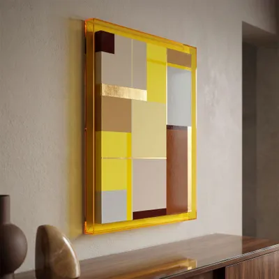 Obrázok produktu pre Lakovaná tlač na plátne s akrylovým rámom 60x3,3x80 cm