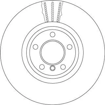 Zdjęcie produktu dla Tarcza Hamulcowa Bmw Przód 5/6 F10/F11/F18 10-