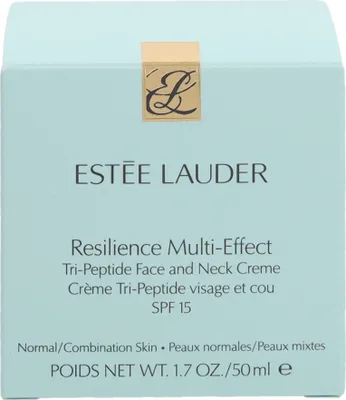 Obrázok produktu pre Estée Lauder Resilience Multi-Effect Tri-Peptide SPF15, Denný a nočný krém, Ženy, Univerzálne, Tvár, Krk, Proti starnutiu, Proti vráskam, Pružnosť, Spevňujúce, Hydratačné, Lifting, Hydratačný,..., 50 ml