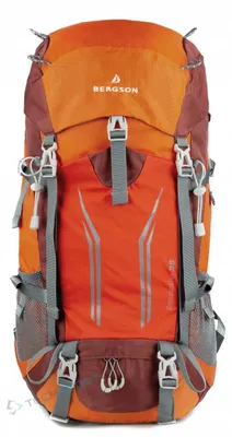 Produktbild von Bergson Tunnebo 35L Trekking-Rucksack, orange, atmungsaktiv