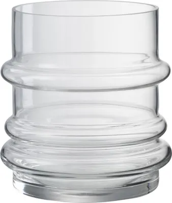 Produktbild von J-Line Vase Rand Glas Transparent Small