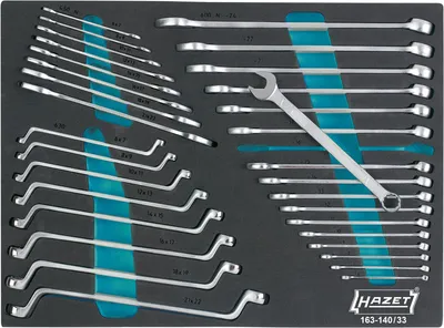 Image de Hazet 163-140/33 Tool kit Trades person 33-piece