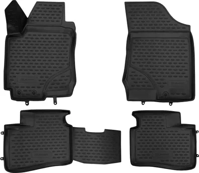 Imagen del producto de ELEMENT Alfombrillas de goma 3D compatibles con Hyundai i30, 2007-2012 | 4 piezas