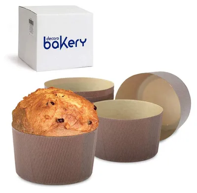 Backformen aus Cellulose, 20 Stück, hitzebeständig bis 220 °C, rund