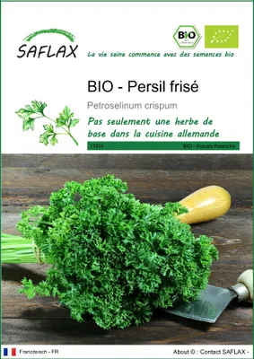 Image de SAFLAX -- Persil frisé - 800 graines - Petroselinum