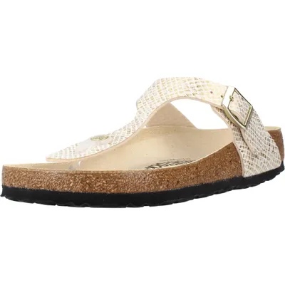 Produktbild von BIRKENSTOCK GIZEH MF SHINY PYTHON Gold 39