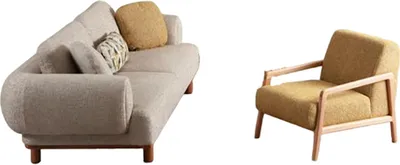 Produktbild von Sofa Polstergarnitur Sessel Sitzgruppe Couchgarnitur Couchgarnitur Sofa-Set