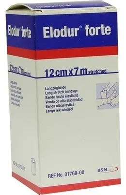 Produktbild von ELODUR kräftig Kompr.Binde 12 cmx7 m
