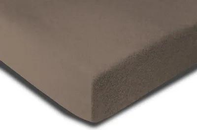 Produktbild von Winter Spannbettlaken 140x200 cm - 160x200 cm taupe Flausch Warm Fleece