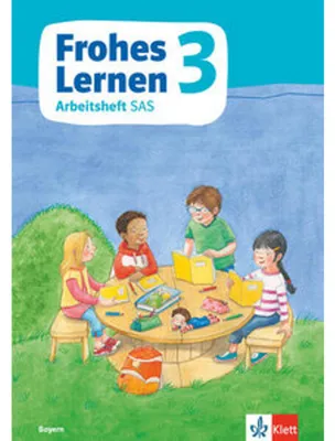 Image de Frohes Lernen Sprachbuch 3. Arbeitsheft in Schulausgangsschrift Klasse 3. Ausgabe Bayern