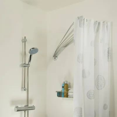 Obrázok produktu pre Sealskin Sprchový pavúk pre sprchový záves Chrome