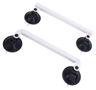 Image de Kit de fixation sécurisée multifonctionnel à ventouse pour toit de voiture, pour camping-cars, yachts, berlines et SUV – Blanc