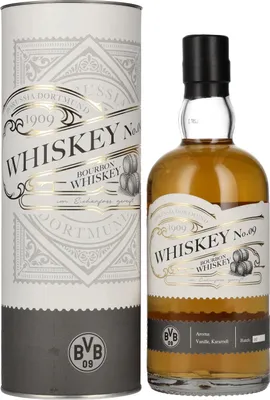 Image de BVB 09 BOURBON Whiskey No. 09 40% Vol. 0,5l en boîte cadeau