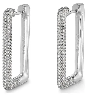 Productafbeelding van JETTE Glam zilveren oorbellen, 925 sterling zilver