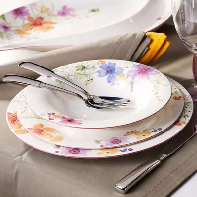 Imagen del producto de Mariefleur, plato hondo básico, 231 mm, 210 ml | Villeroy & Boch | N.º de artículo: 1041002700 | EAN: 4003686179905