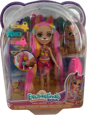 Zdjęcie produktu dla Enchantimals Sunshine Beach HTJ70, Lalka modowa, Damski, 4 lat(a), Dziewczyna, 162 mm, Wielobarwny
