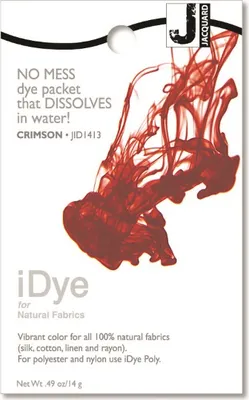 Produktbild von Jacquard Jacquard iDye Natural 14 gr Karminrot