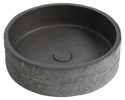 Obrázek produktu pro ISPIR Betonový umyvadlový pult včetně výtoku, 40 cm, barva granit