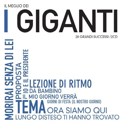 Immagine prodotto di Le Migliori Canzoni dei Giganti