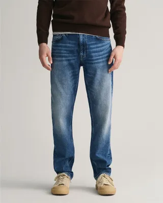 Produktbild von Gant Slim Fit Jeans Blau 32 / 32 Mann Blau 32
