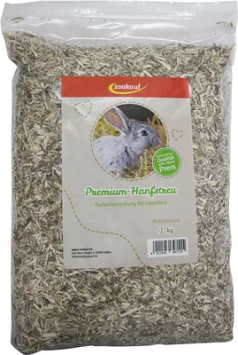 Produktbild von zookauf Nager Premium Hanfstreu 1 kg