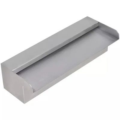 Zdjęcie produktu dla vidaXL Basenowa fontanna wodospadowa prostokątna stal nierdzewna 30 cm